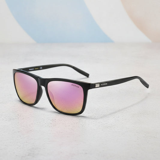 Wayfarer Sunglasses Black Polarized TAC Lenses Plastic Metal Frame For Men and Women