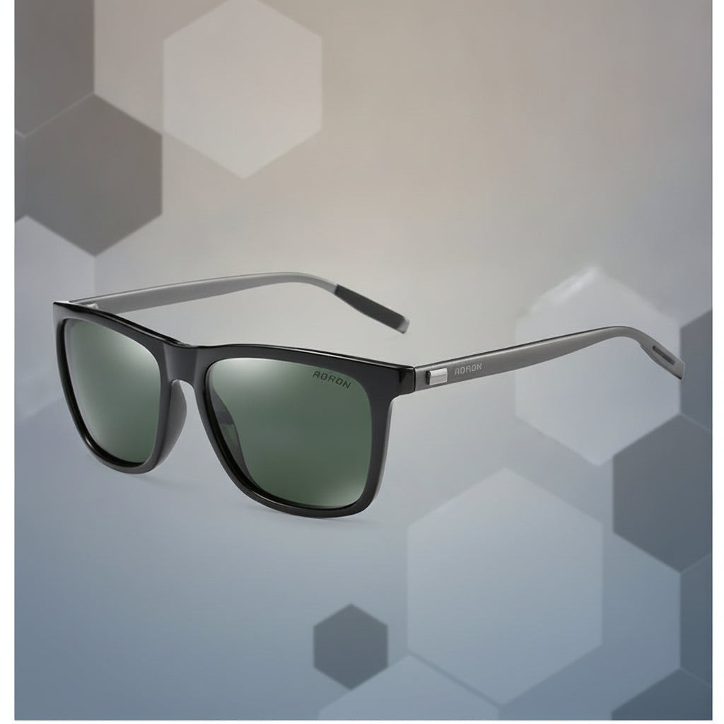 Wayfarer Sunglasses Black Polarized TAC Lenses Plastic Metal Frame For Men and Women