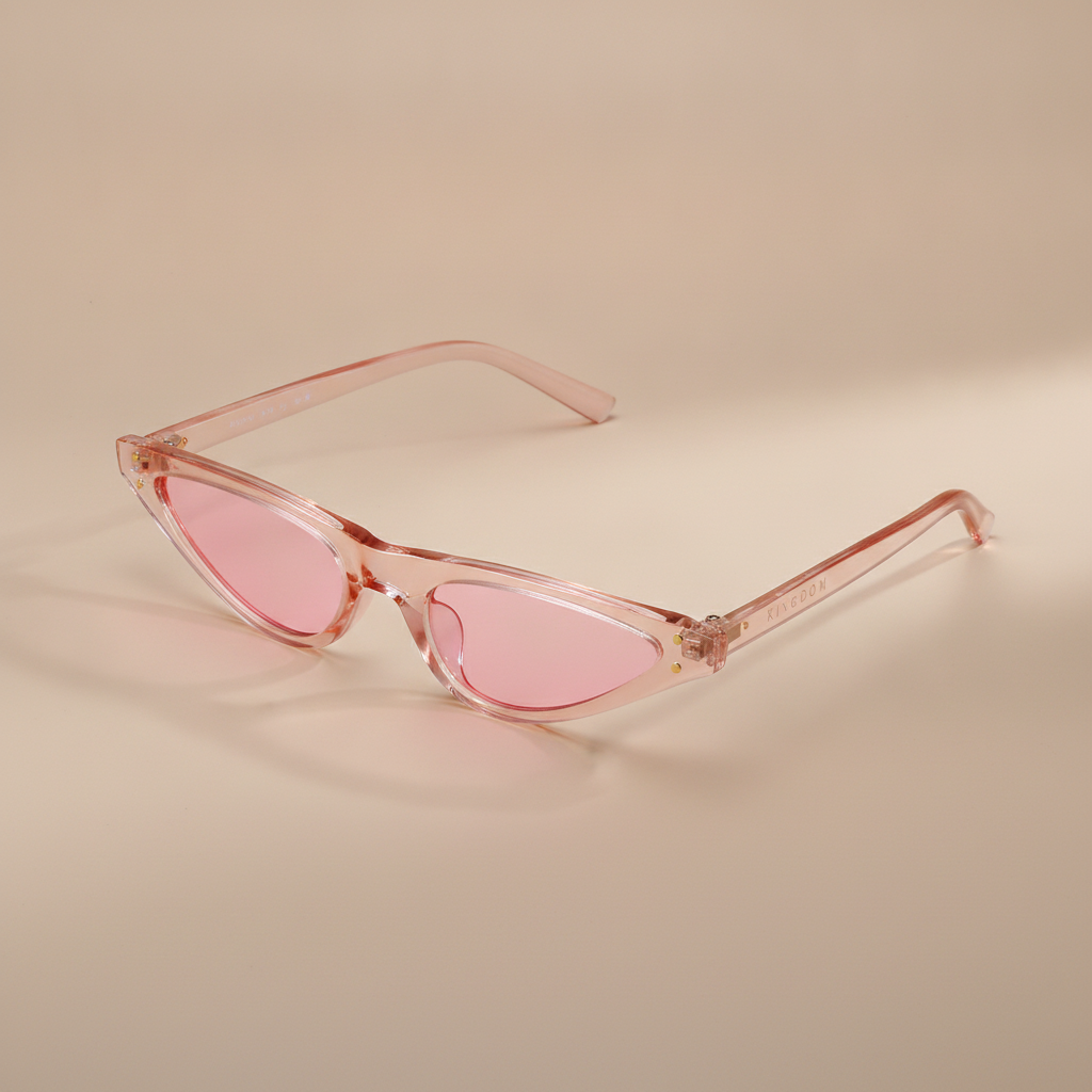 Ladies Retro Brown Cat Eye Polarized Sunglasses PC Polycarbonate Frame AC Resin Lens