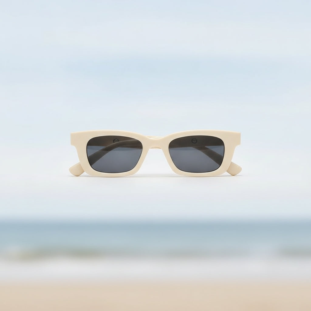 Small Pink Rectangular Sunglasses UV400 Resin Lenses PC Frame for Men and Women